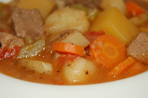 Nice slow cooked beef stew